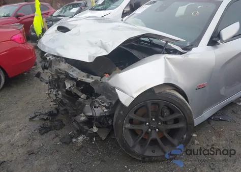 2020 Dodge Charger Scat Pack Rwd из США, поврежденный, VIN 2C3CDXGJ5LH241064